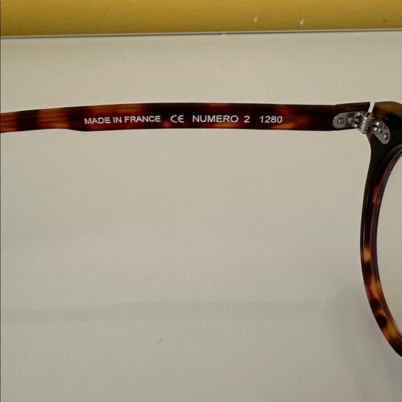 Anne Et Valentine Numero 2 Classic Tortoise Shell Glasses Frame Made in France - Picture 6 of 14